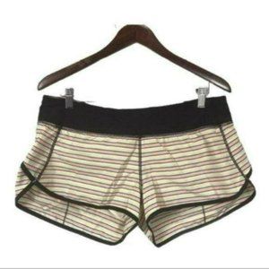 Lululemon Speed Shorts Seawheeze Mountie, Size 10